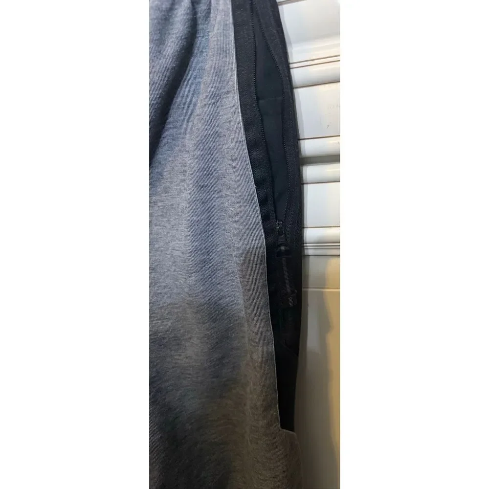 Nike Youth Dri-Fit Stock Showtime Basketball Jogger Pants Gray Black Size Small